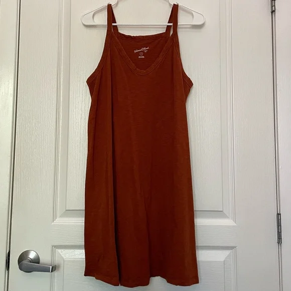 open lace back dress Kaida Slinky Maxi Dress with Hardware / Burnt Orange | Meshki